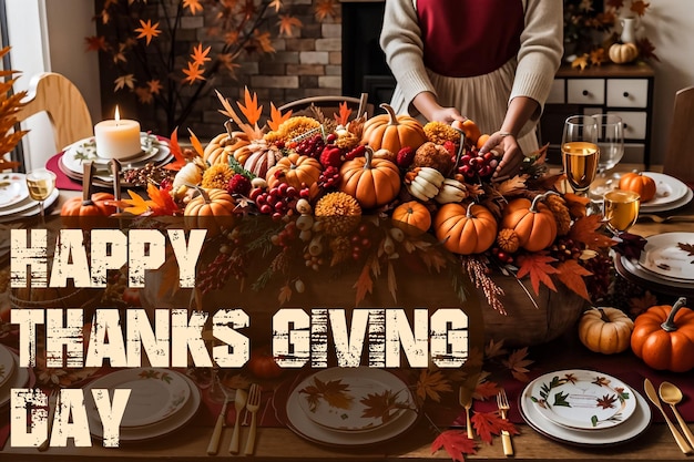 Vector vector happy thanksgiving day background vector