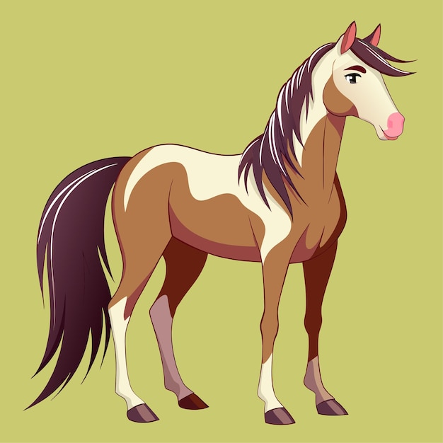 vector horse illustration