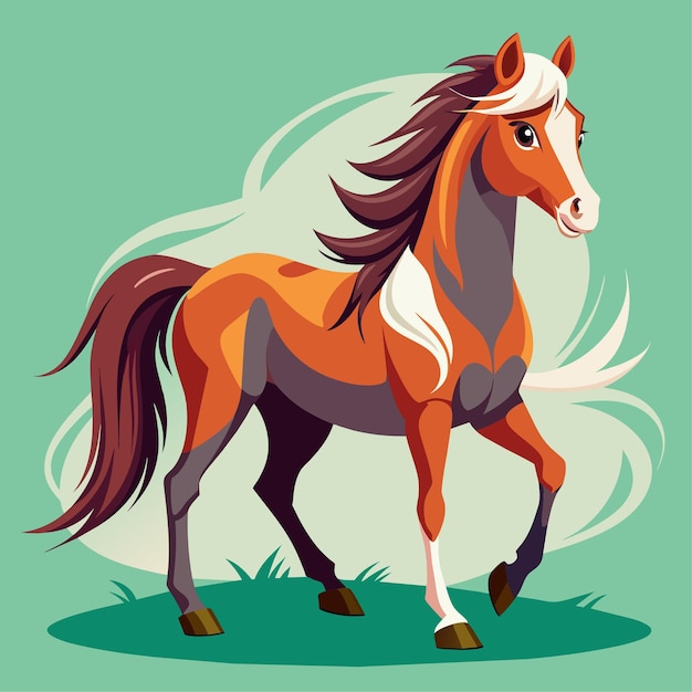 vector horse illustration