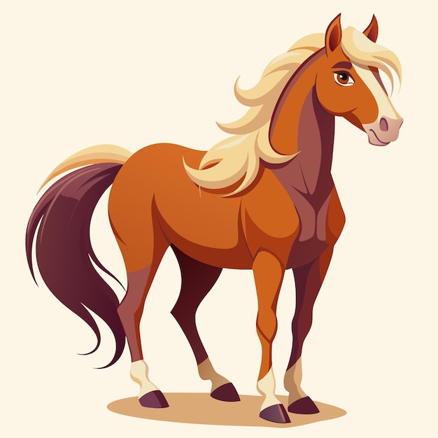 vector horse illustration