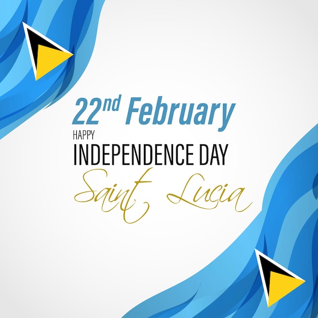 Vector illustartion for Santa Lucia Independence Day