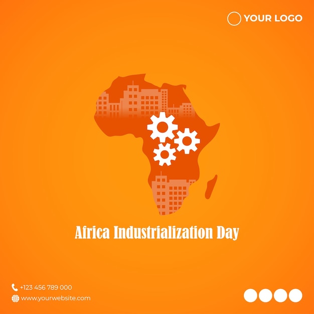 Vector illustration for Africa Industrialization Day