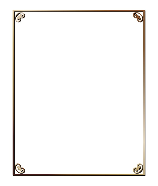 Vector illustration of art deco borders and frames. Creative pattern in the style of the 1920s for your design.