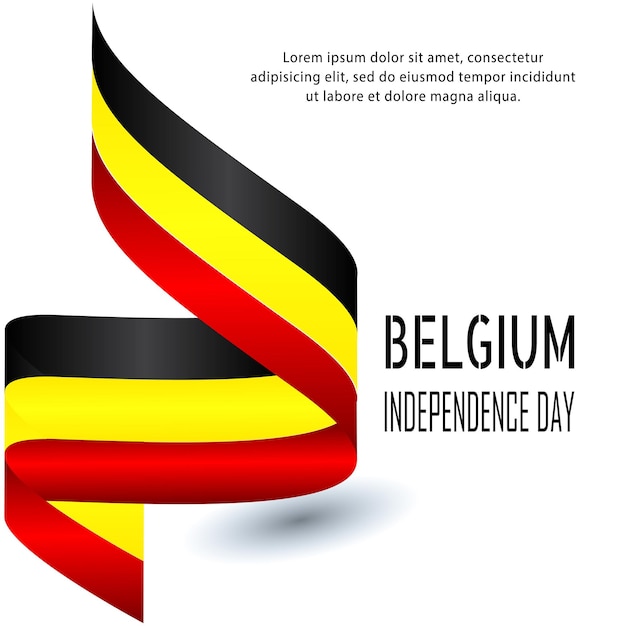 Vector illustration. background Belgium national holiday of July 21. Happy Independence Day. designs for posters, background