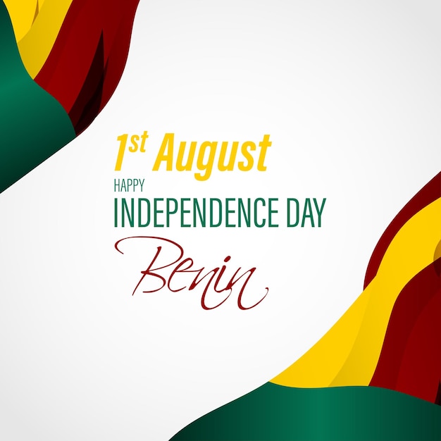 Vector illustration for Benin Independence Day