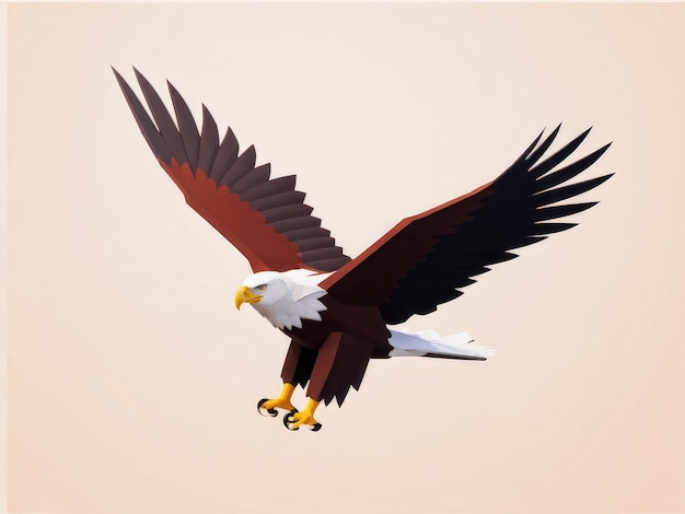 vector illustration of a bird in the background eagle is flying air eagle flying eagle