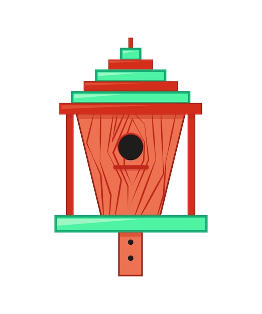 Vector illustration of Birdhouse