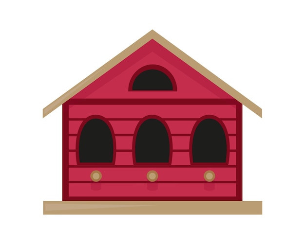 Vector illustration of Birdhouse