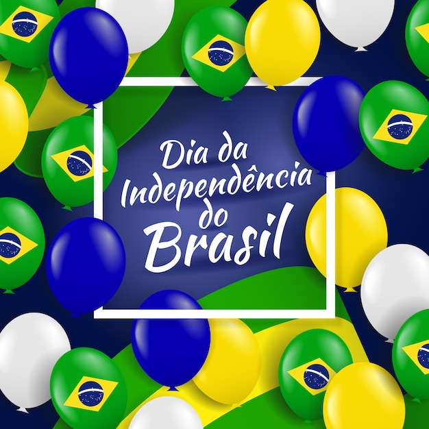 Vector Illustration of  Brazil Holiday.