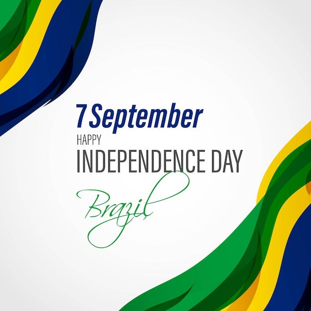 Vector illustration for Brazil Independence Day