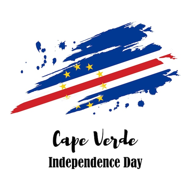 Vector illustration for Cape Verde Independence Day