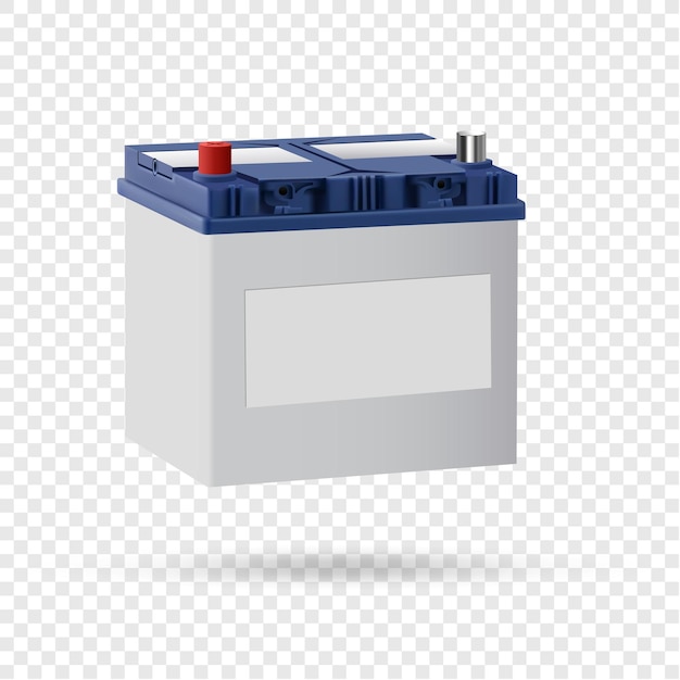 Vector illustration of a car battery