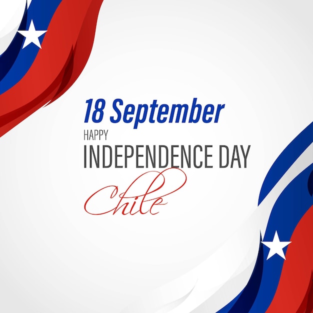 Vector illustration for Chile Independence Day