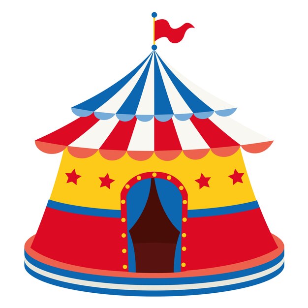 Vector vector illustration of circus