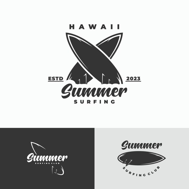 Vector illustration of creative summer design concept