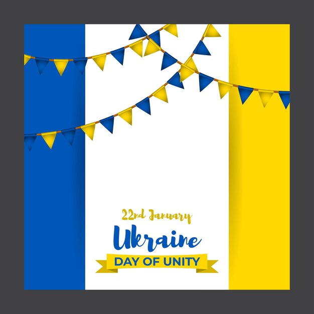 Vector illustration for Day of Unity of Ukraine