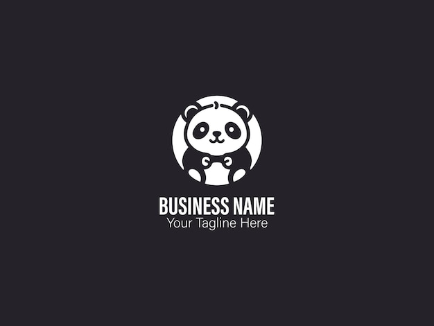 vector illustration design of business logo with modern background