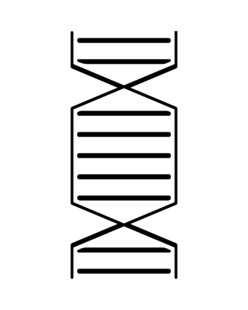 Vector illustration of DNA