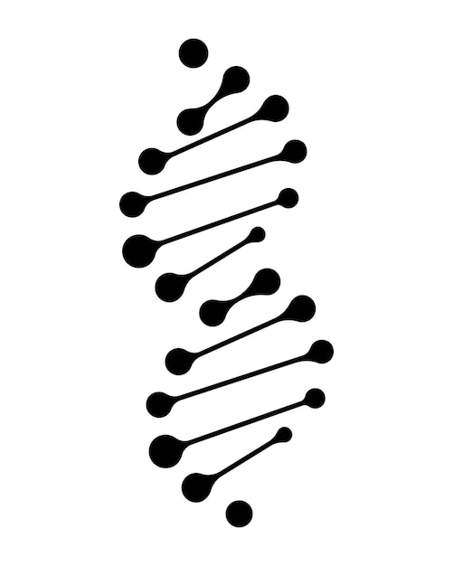 Vector illustration of DNA