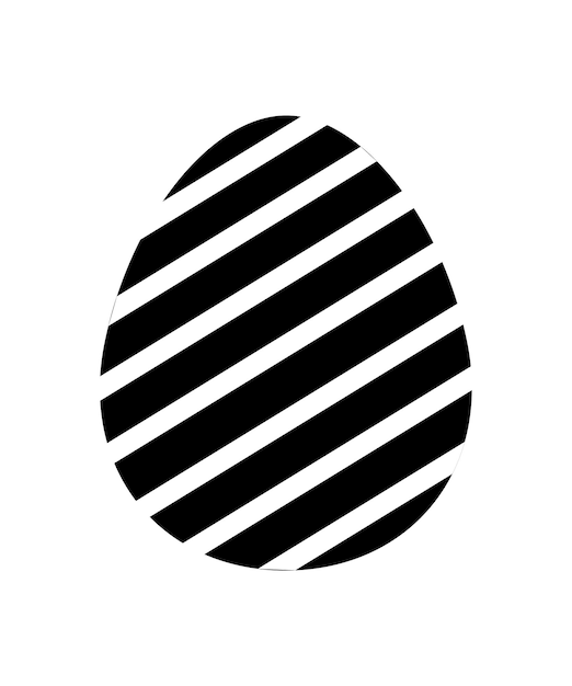 Vector illustration of easter egg