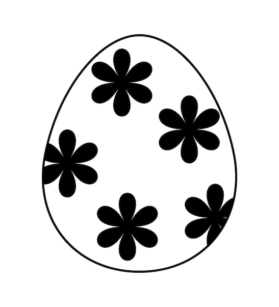 Vector illustration of Easter egg