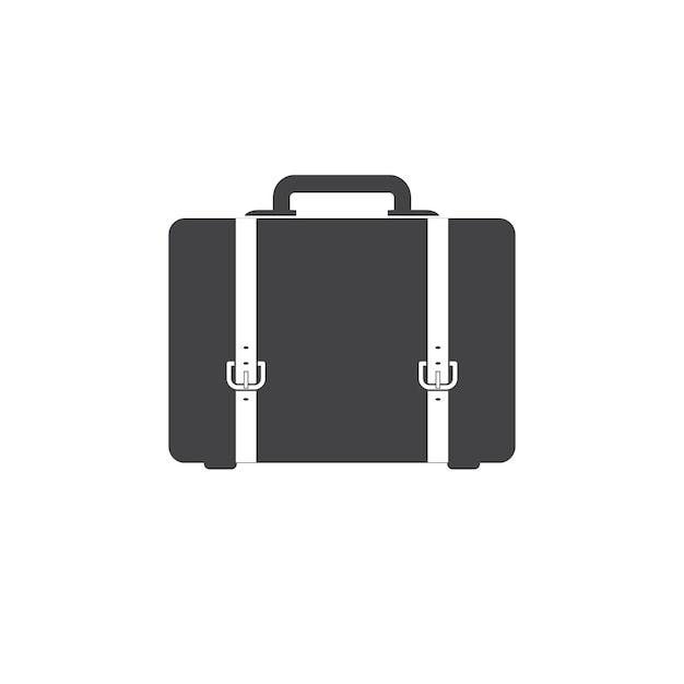 vector illustration of flat design luggage bag luggage icon