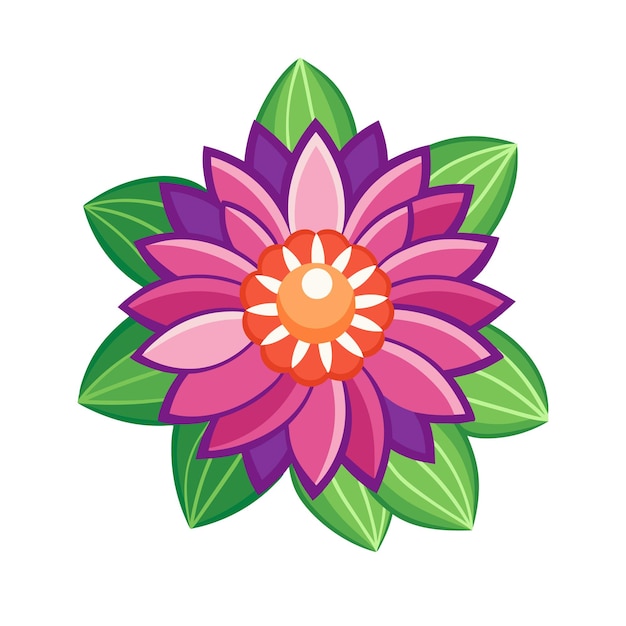 Vector illustration Flower