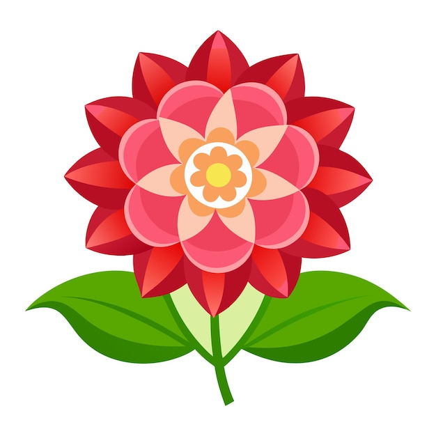 Vector illustration Flower