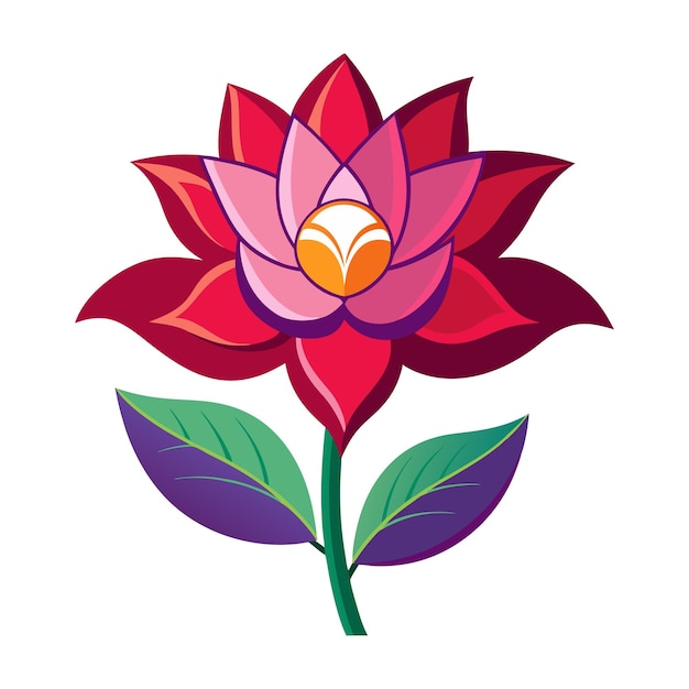 Vector illustration Flower