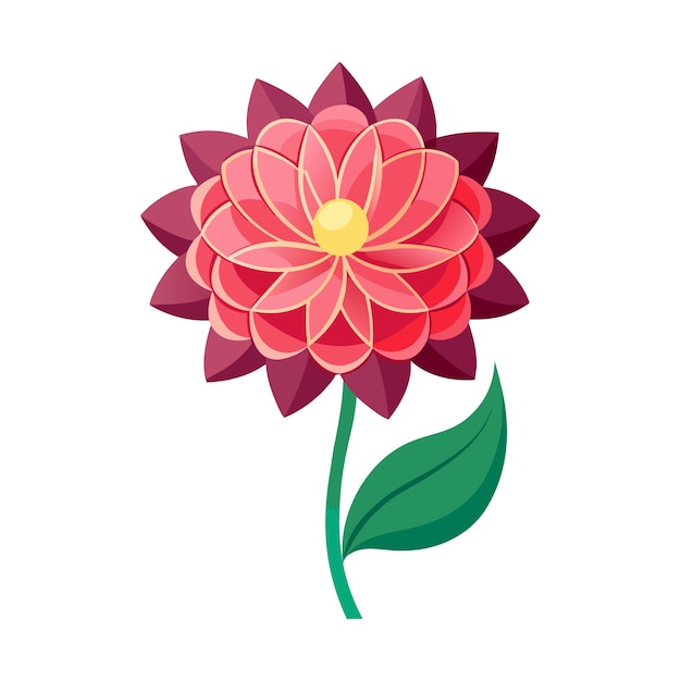 Vector illustration Flower