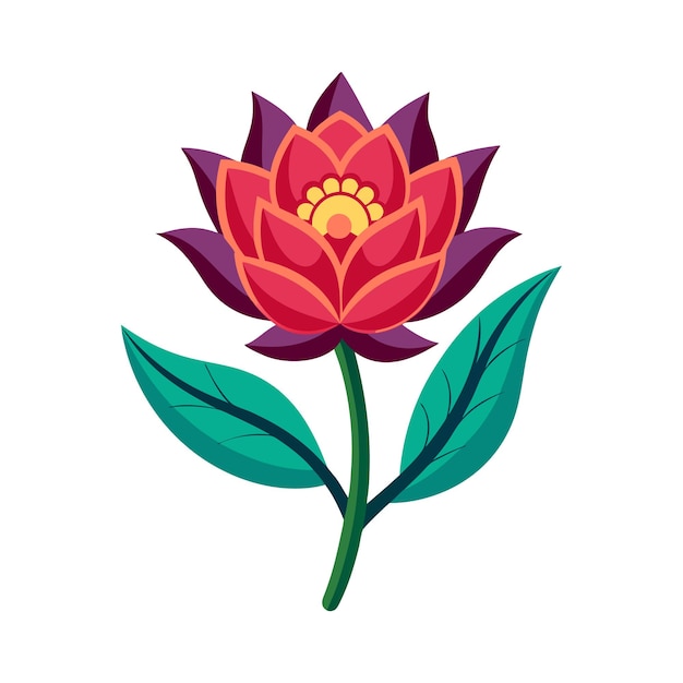 Vector illustration Flower