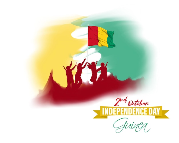 Vector illustration for Guinea Independence Day