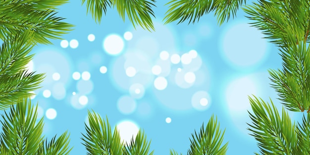 Vector Illustration for Hello Winter background