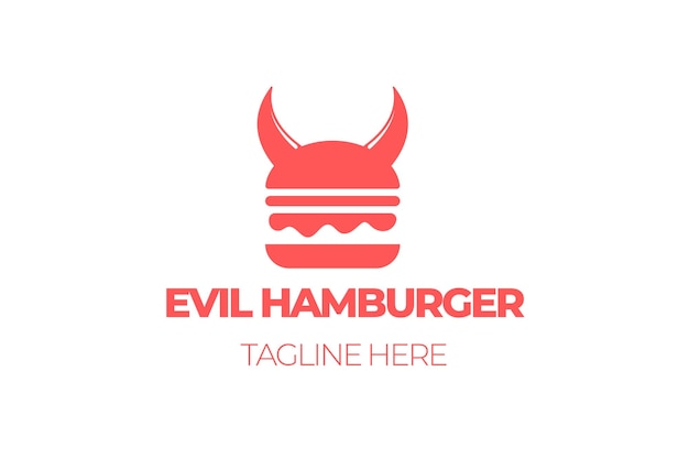 Vector illustration of a hot, spicy burger on a dark background - perfect for use as a template