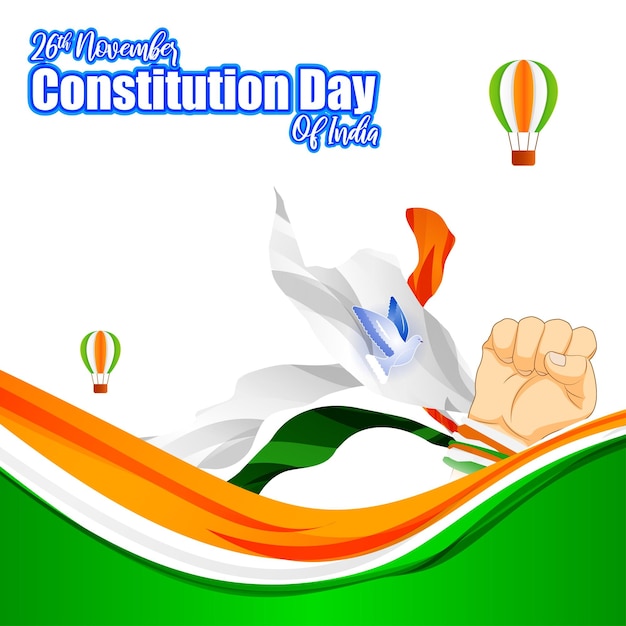 Vector illustration for Indian constitution day