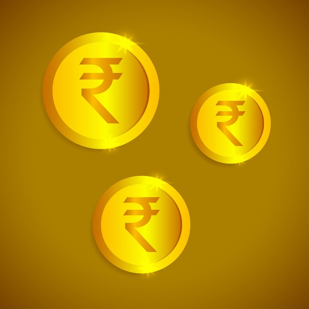 Vector illustration for Indian digital currency