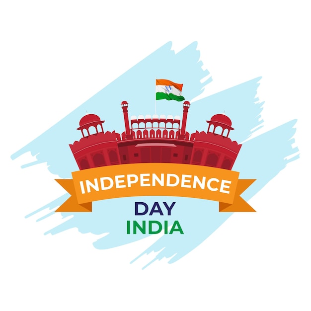 Vector illustration for Indian Independence Day