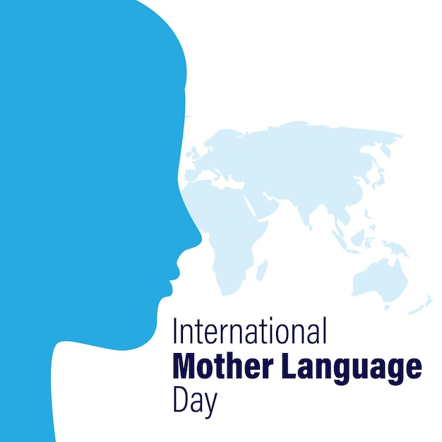 Vector illustration for International Mother Language Day