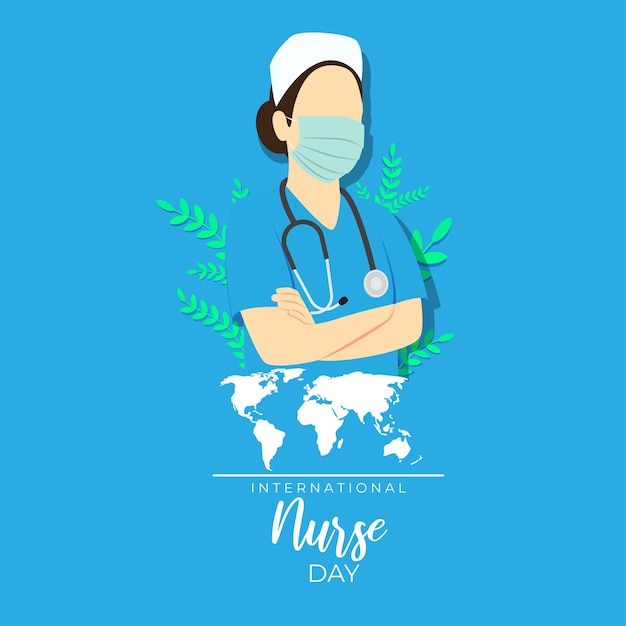 Vector illustration for International Nurse Day