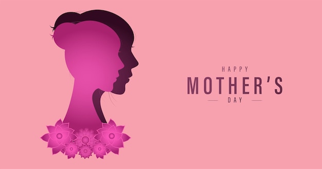 Vector illustration of mother's day