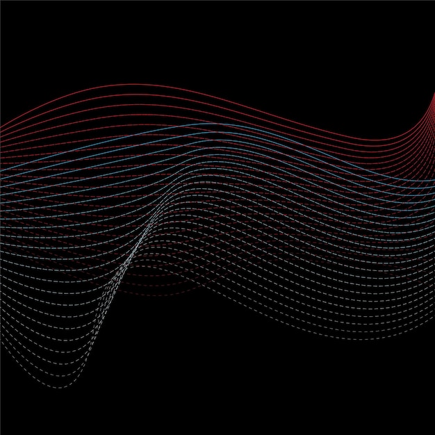 Vector Illustration of movement pattern of lines and shape geometric abstract background. EPS10.