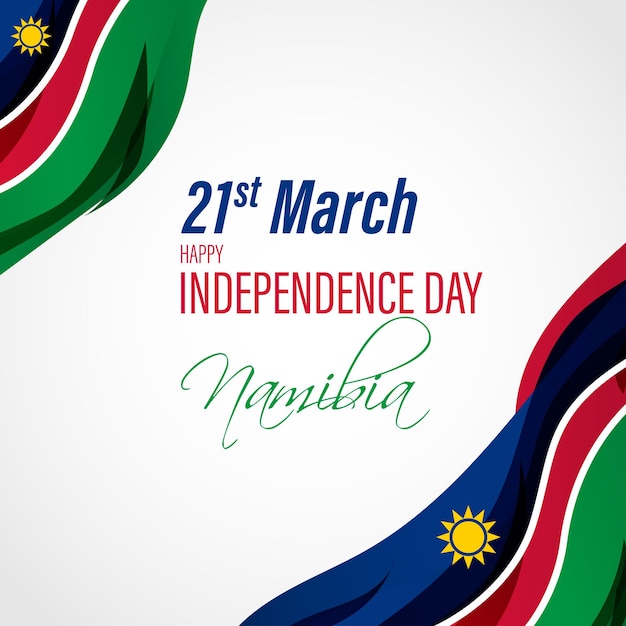 Vector illustration for Namibia Independence Day