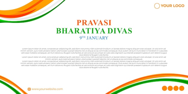 Vector illustration for Pravasi Bharatiya Divas