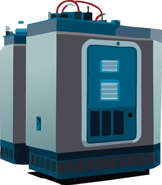 Vector illustration of scientific laboratory