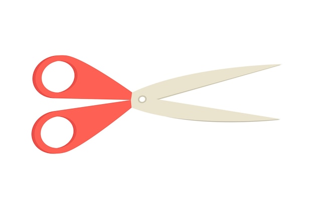 Vector illustration of scissors Scissors icon