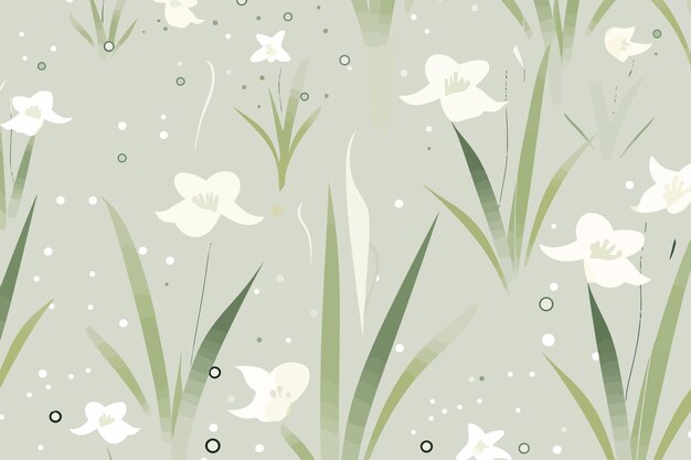 vector illustration of subtle botanical element