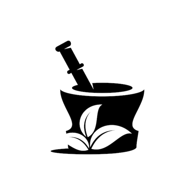 vector illustration of traditional coffee masher, cafe logo