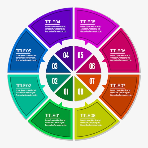 vector illustration workflow and step infographic template