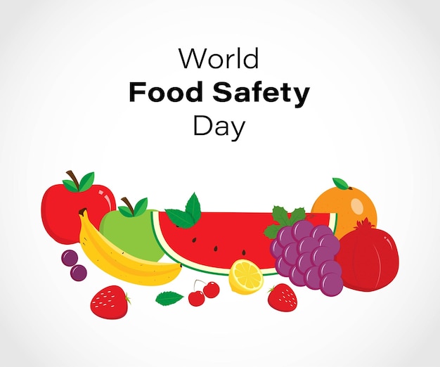 Vector illustration for World Food Safety Day