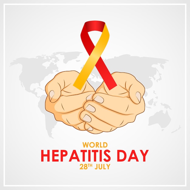 Vector illustration for World Hepatitis Day